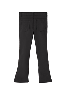 NAME IT Skinny Fit Bootcut Bukser Polly Black